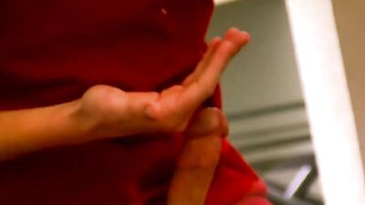 Gay Porn Neighbor Boy Jerks and Shoots Cum Shot Handjob!