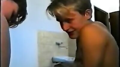 Vintage Locker Room Boys: Action Ass Play Bareback