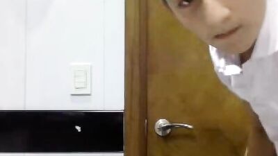 Oldie but Goodie: Hanging Out and Jerking Web-Cam Solo