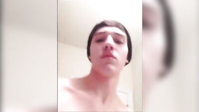 Cumming from above: Solo Web-Cam Cum Shots Revival!