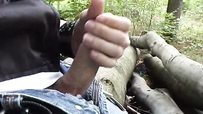Gay Porn in the Woods: Big Cocks Cum Shots Oral Blowjob Adventure