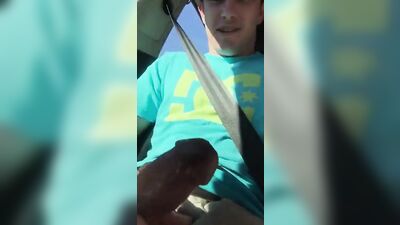 Young JOs Solo Car Masturbation Adventure!