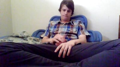 Masculine Handjob Web-Cam: Please with Cream!