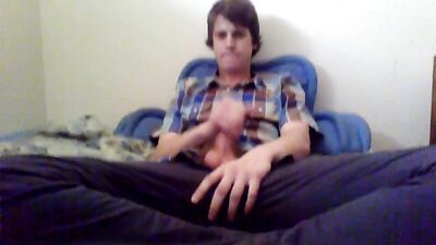 Masculine Handjob Web-Cam: Please with Cream!