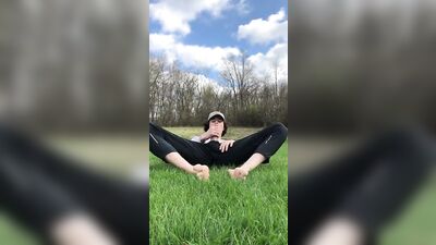 Outdoor Cum Shot Wank: A School Yard Experience