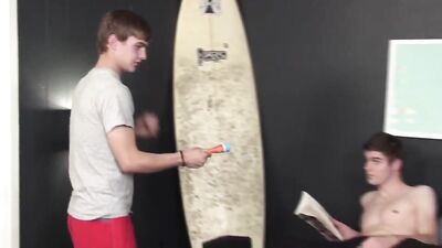 Surfin Studs - Ride the Cum Wave: Slap Skin Surfers Explode!