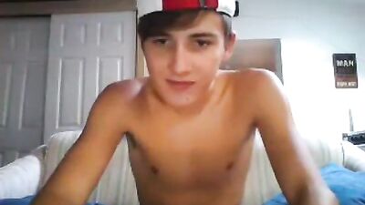 Gay Room Cap Lad - Solo Web-Cam Living Room