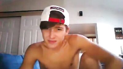Gay Room Cap Lad - Solo Web-Cam Living Room