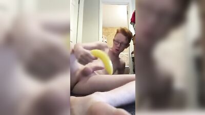 Banana Boys & Ginger Passion - Redheads Solo Porn