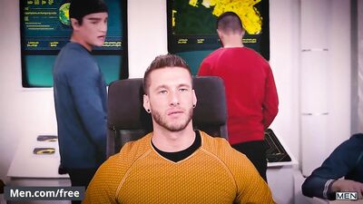 Gay Star Trek: Jordan Boss and Micah Brandts Wild Sexcapade!