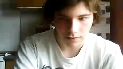 Gay Teen Cam Boy Solo Web-Cam: Cum on my face!