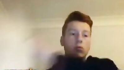 Redhead Solo Web-Cam Jerk-Off: Ginger Patch Passion!