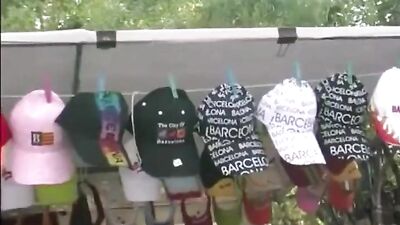 Spains Largest Welcome: Tourist Gets Barebacked by Big Cocks