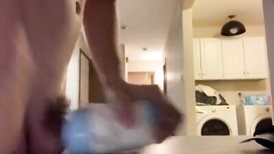 Jerk Toy Web-Cam Cum Shots: Homemade Delight