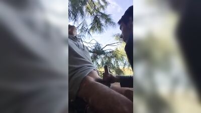 Blowjob in the Woods Gay Teen Porn 2