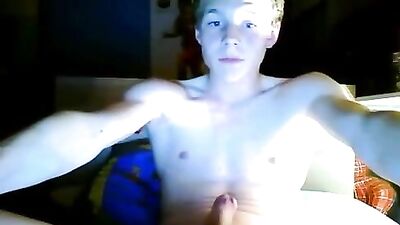 Sexy Twink Cumshots Handjobs in My Bed - Good Porn