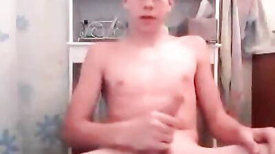 Gay Handjob: Cum Shots in the Bathroom OR Bathroom Hands: Solo Cum Shots