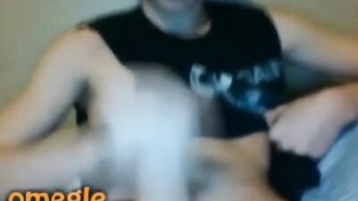 Redhead Web-Cam Solo: Sleeveless Ginger Lad Jos Hot Show!