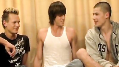 Blonde Hunks Big Cock: An Explosive Threesome with Friends