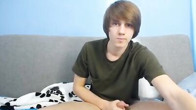 Gay Roommate Webcam Masturbation!