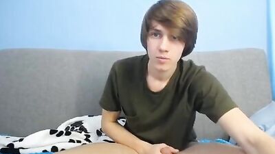 Gay Roommate Webcam Masturbation!