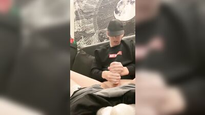 Young Beast Jizzing His Thick Cock - Teen Boy Tube