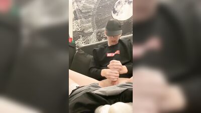 Young Beast Jizzing His Thick Cock - Teen Boy Tube