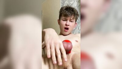 Teen Whack Cut Handjob - Cum Shots Solo!