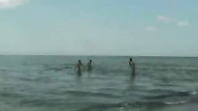 Beach Naked Boys: Amateur Blond Public Erotic Adventure