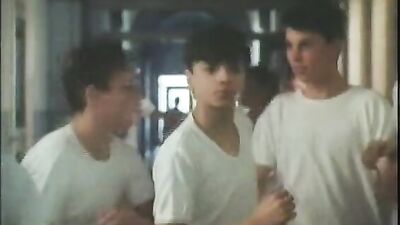 Toilet Standoff: Vintage Gay Porn Scene!