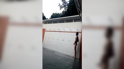 Flagra no Banheiro do Parque Olímpico: Men in Action - Gay Porn Video