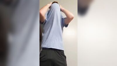 Gay Teasing Redhead Porn: Straight Boys Voyeur Thrill!