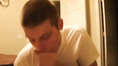 Gay Orgasm Swallows: Deep Throated Exposure