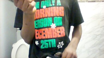 Toilet Stall Masturbation: A Gay Porn Video!