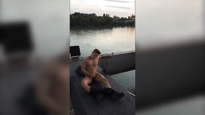Boys Porn Jerking Off By The River