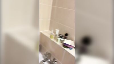 Helping My Friend In A Bath Tube