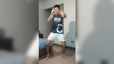 Stripping just for us: Amateur Big Cocks Fun