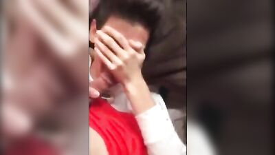 Suck My Dads Dick! - First Time Threesome with Young Twinks