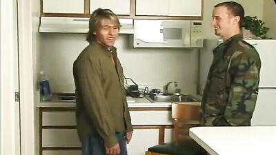 Bareback Big Cocks Cum Shots: Army Cousins Wild Side