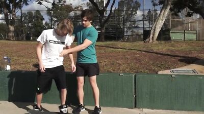 Blonde Twink Fucked by Justins Cock - Action Amature Frat Guys