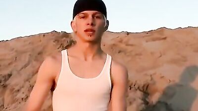 Beach Fetish Foot Fun with Iam Madrox and Friends