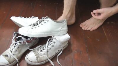 Bareback Feet Worship - Big Cocks And Foot Fetish!