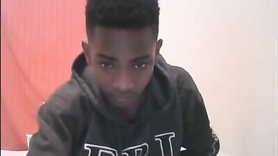 Young Black Twink in Hoodie: Big Cock Adventures!