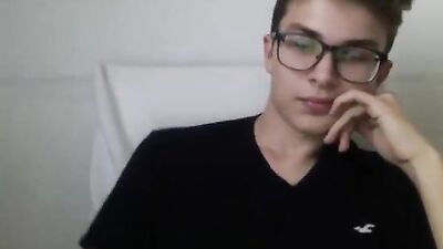 Young Webcam Teen Boy: Amateur Handjob Solo!