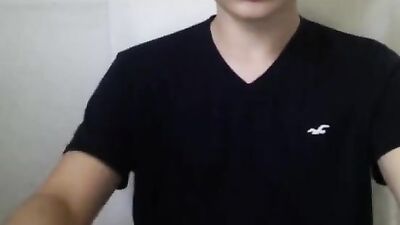 Young Webcam Teen Boy: Amateur Handjob Solo!