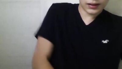 Young Webcam Teen Boy: Amateur Handjob Solo!