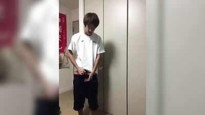 Asian Quickie with Big Dick Teen: A Dirty Jerk Session