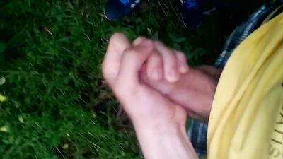 Public Outdoor Cum Shot Friends - An Amateur Gay Porn Video