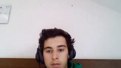 Gay Porn Star Tim: One-Handed Webcam Handjob Adventure!