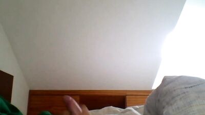 Gay Porn Star Tim: One-Handed Webcam Handjob Adventure!